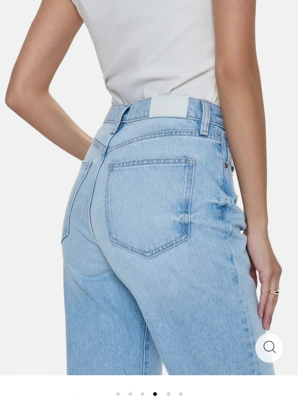 NWT Pistola Cassie Super High Rise Straight Crop Jean Sz 30 Leisire Vintage Wash